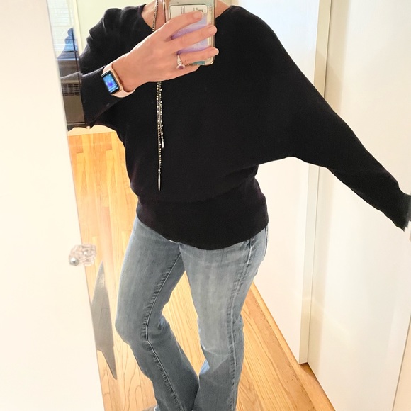 Free People Dolman Sleeve Cashmere Sweater - Picture 5 of 11